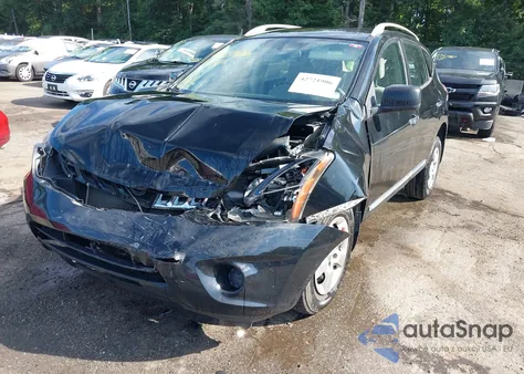 2015 Nissan Rogue Select S из США, поврежденный, VIN JN8AS5MT6FW650316